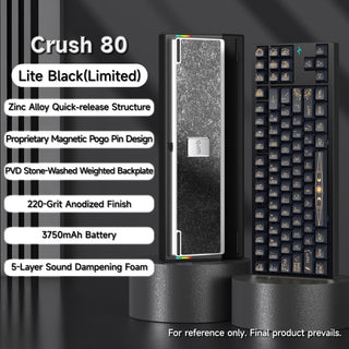【 FLASH SALE 】Crush 80 Reboot Limited Lite Black Flash Sale