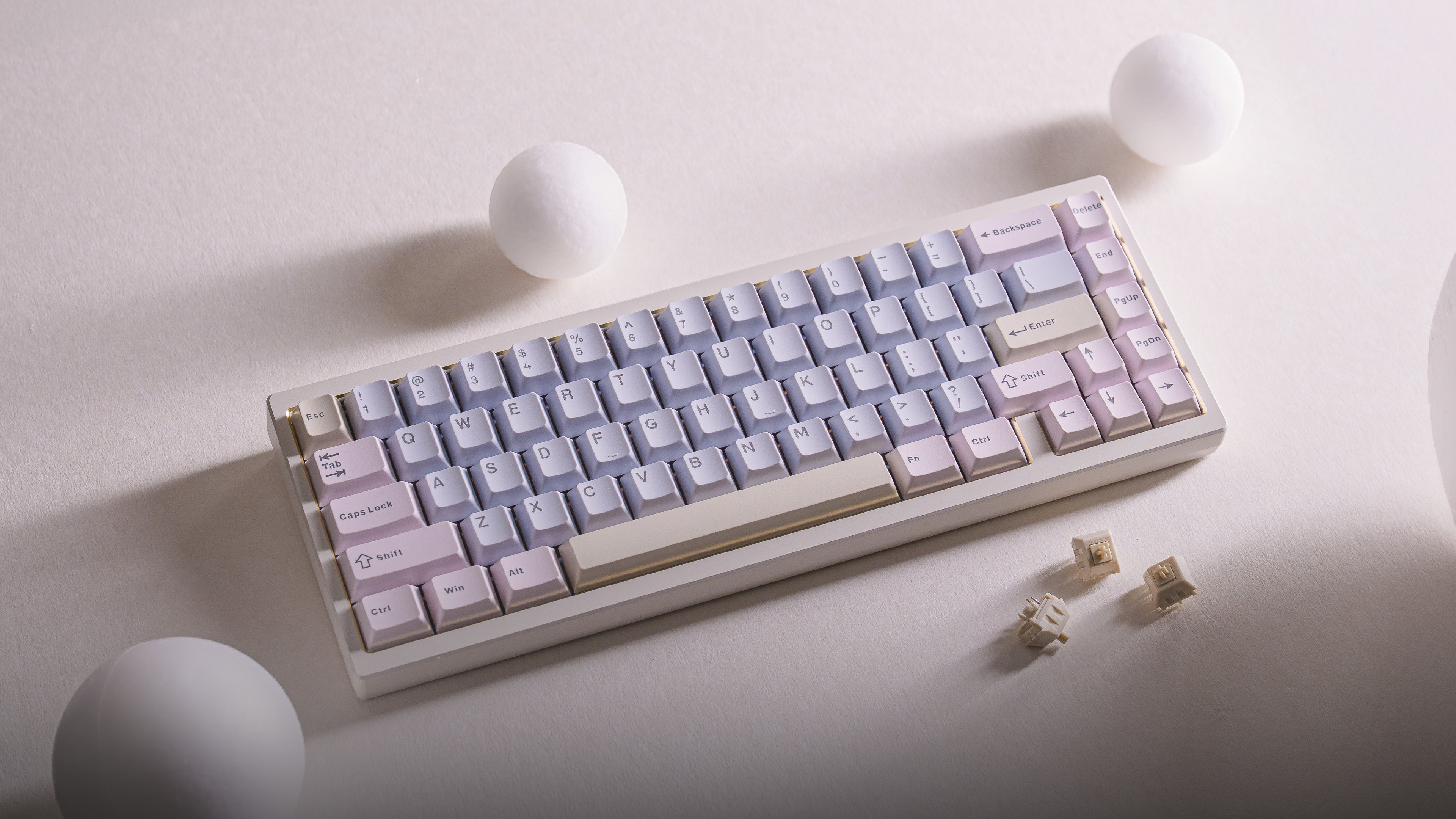 【WOBKEY社 未発售新品】ZEN65 標準版 シルバー WOBKEY社 未発售新品】ZEN65 標準版 シルバー WOBKEY社 未発售新品】