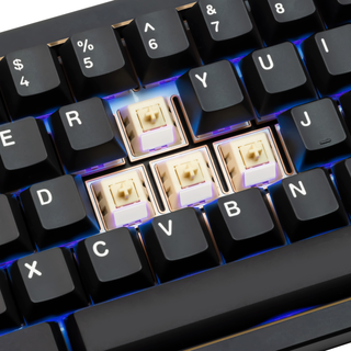 WOBKEY Pre-Lubed Cocoa/HMX Violet/JWK WOB/ Kailh Luna Switches