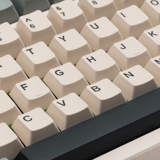 Lifestyle desk setup featuring the PMO Wave 75 premium CNC aluminum keyboard
