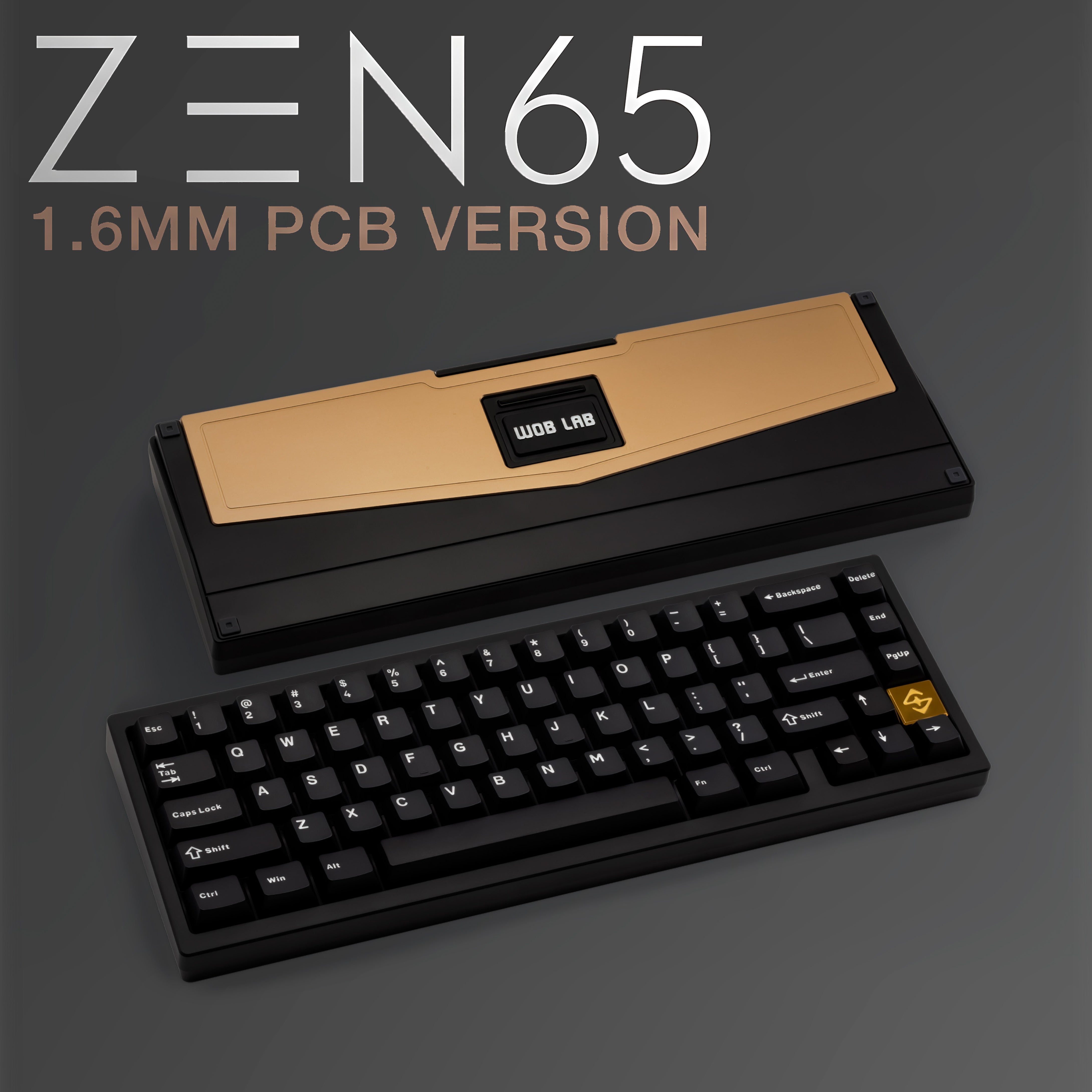 WOBKEY Zen 65 | Quick Release Tri-Mode Keyboard