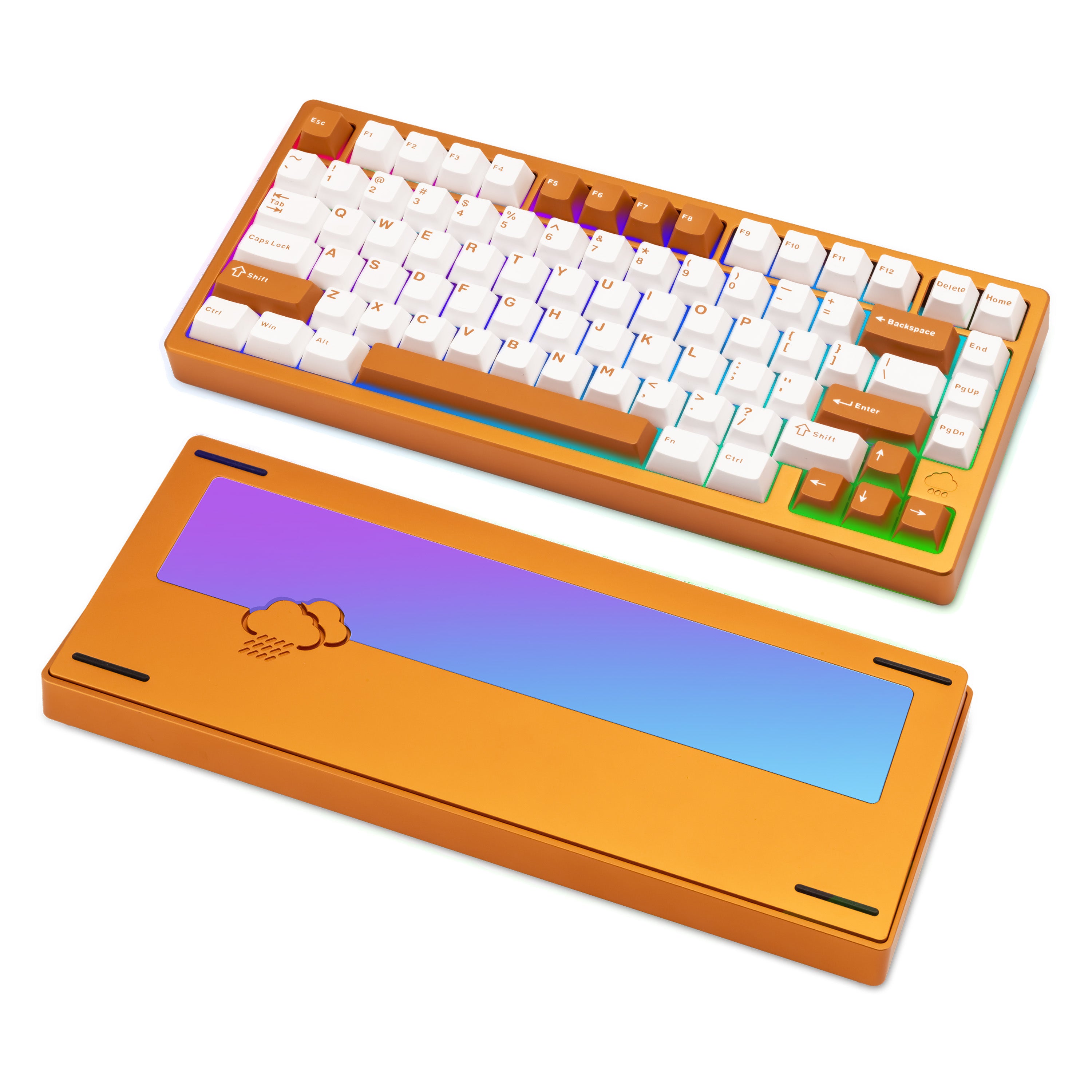 Rainy 75 Pro Limited Orange Edition – WOBKEY