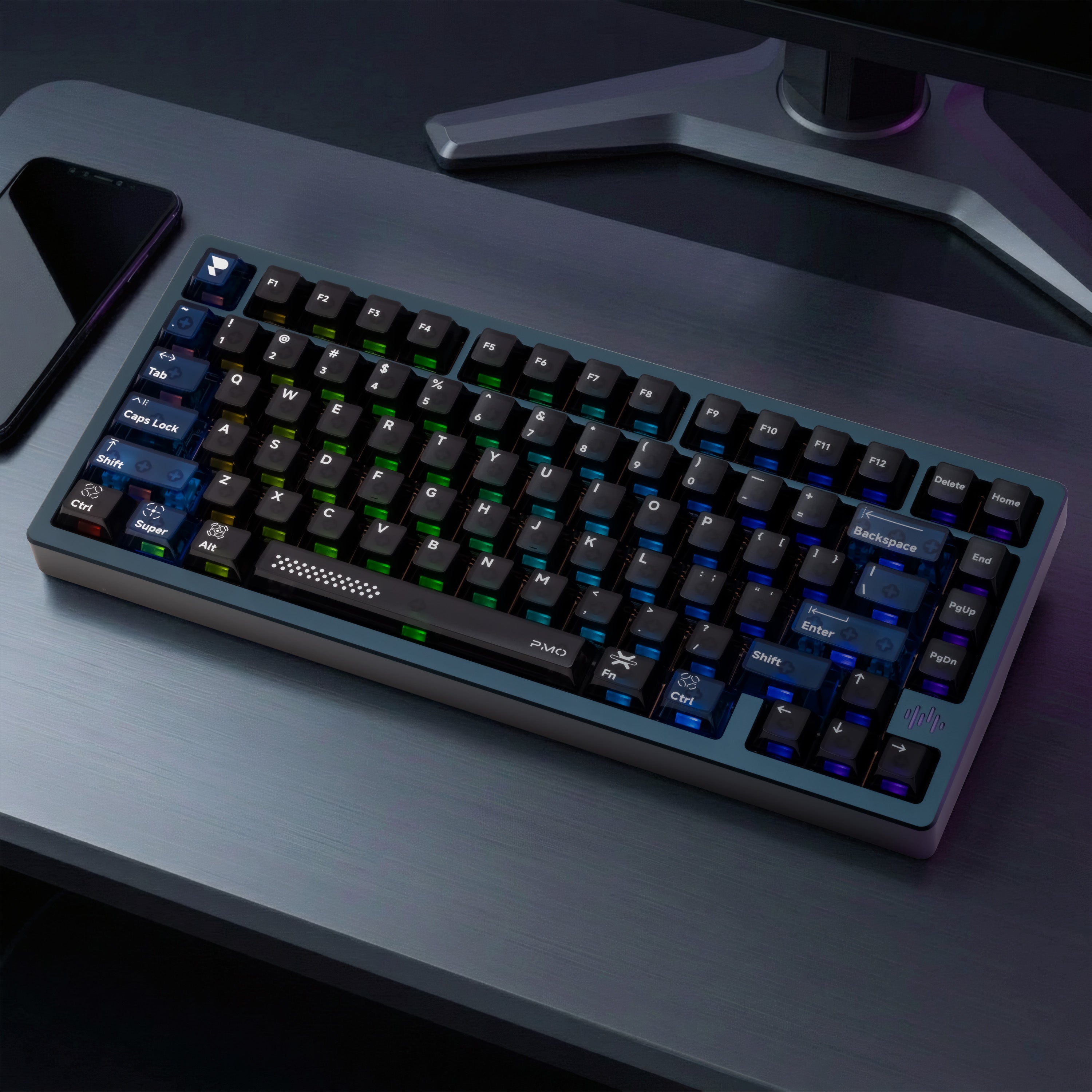 PMO Wave 75 | CNC Aluminum 75 Keyboard – WOBKEY