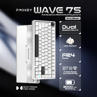PMOKEY Wave 75 Quick Release Mechanical Keyboard