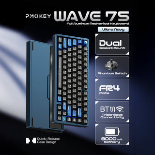 PMOKEY Wave 75 Quick Release Mechanical Keyboard