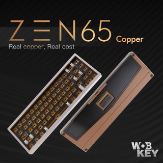 WOBKEY ZEN 65 Limited Edition Copper Keyboard Kit